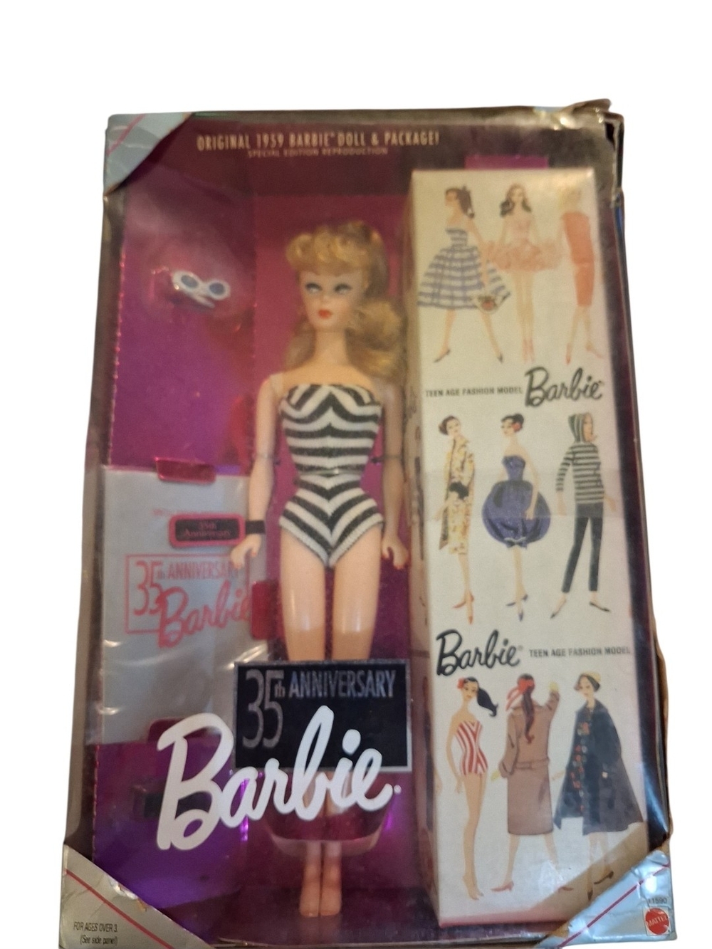 Barbie 35th Anniversary Soecial Edition 1959 Barbie